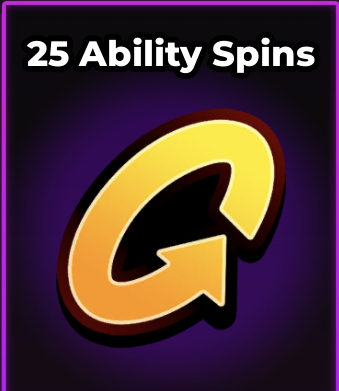 25 Ability Spins