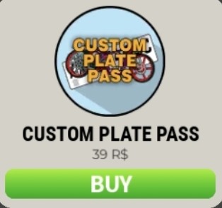 Custom Plate Pass